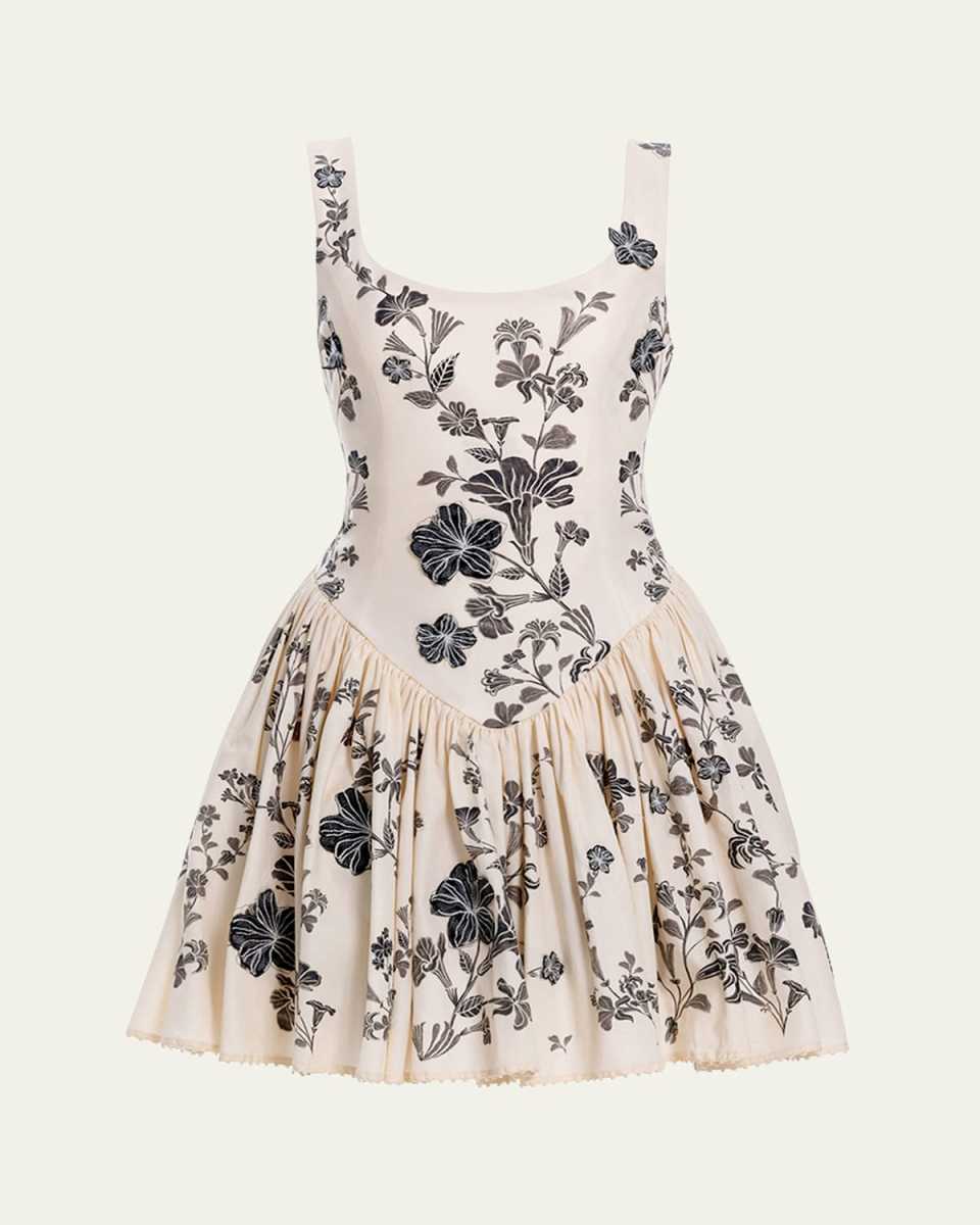 Pluma Guayacan Mini Dress